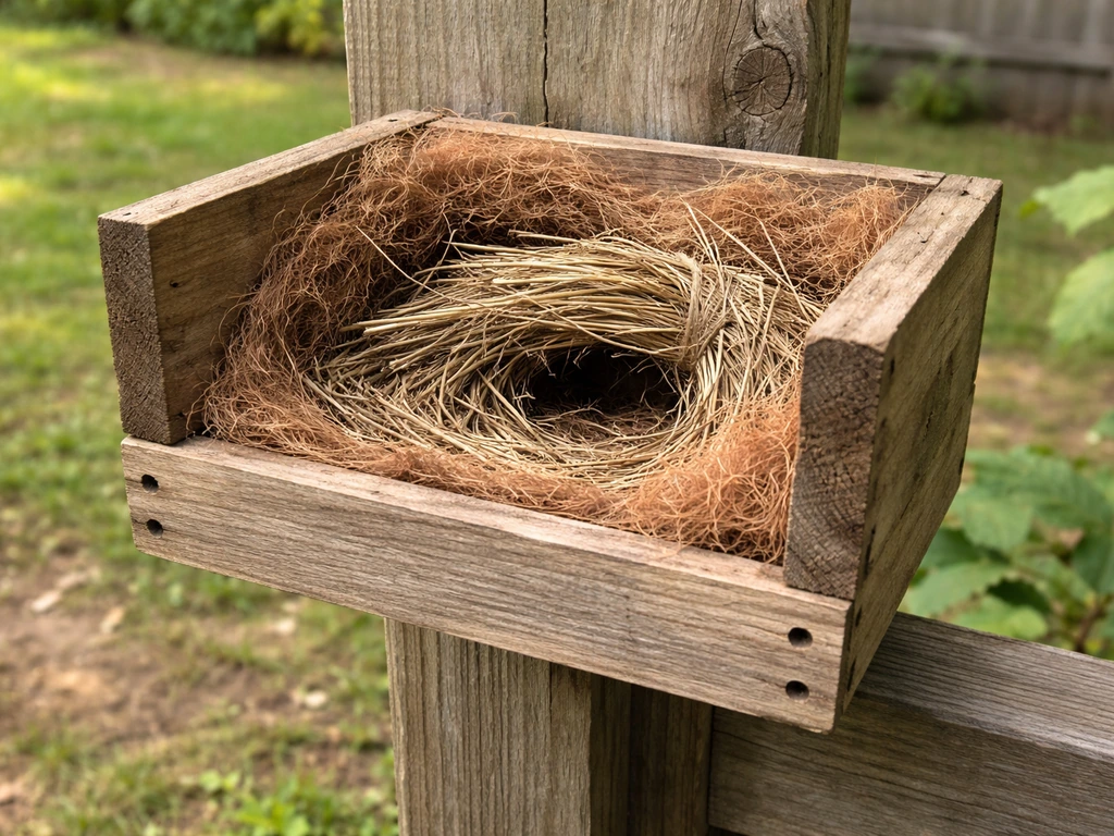How to Make a Bird Nest With Waste Material Safely