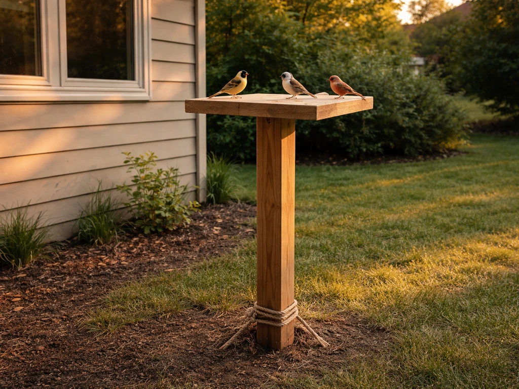 How to Make a Bird Stand at Home: DIY Steps