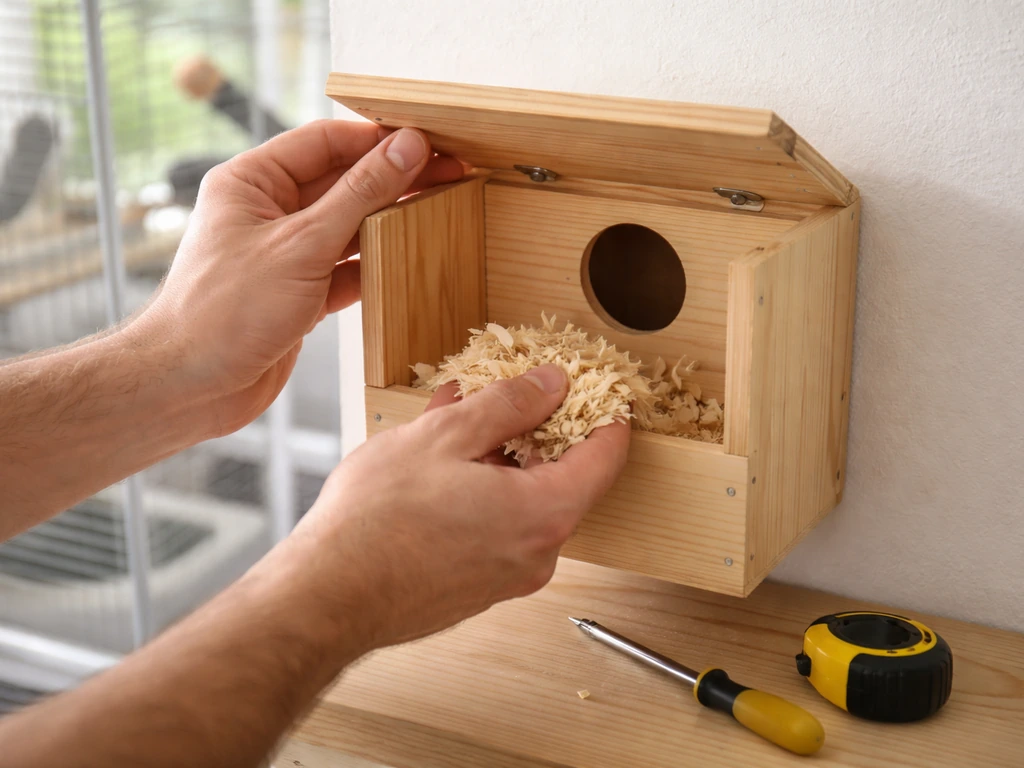 How to Make a Parakeet Bird Nest: DIY Steps