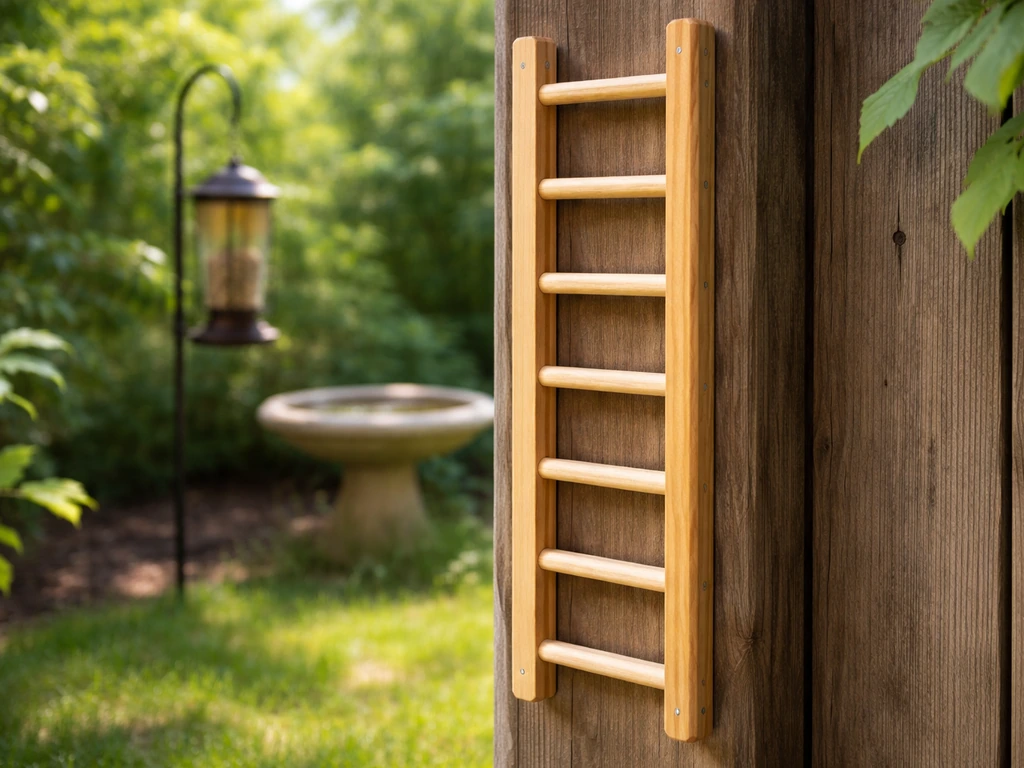 How to Make a Bird Ladder: Wooden DIY Step by Step