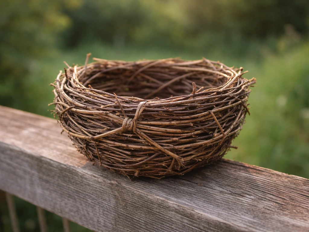 How to Make a Bird Nest Out of Twigs: DIY Steps