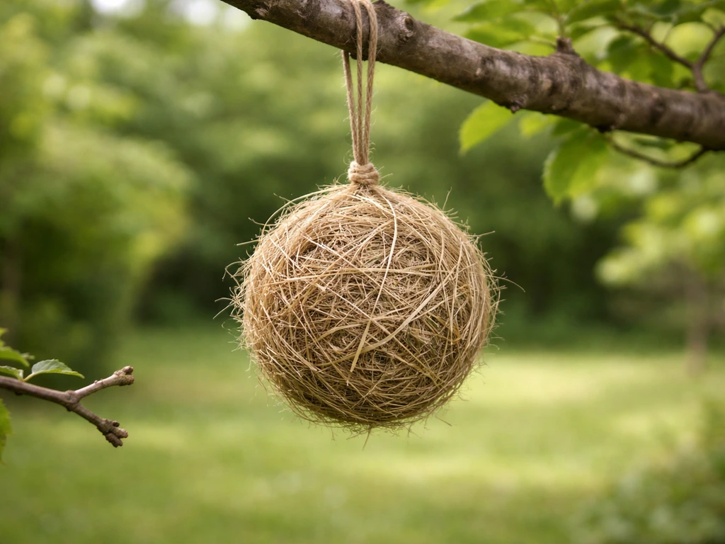 How to Make a Bird Nesting Ball Step by Step