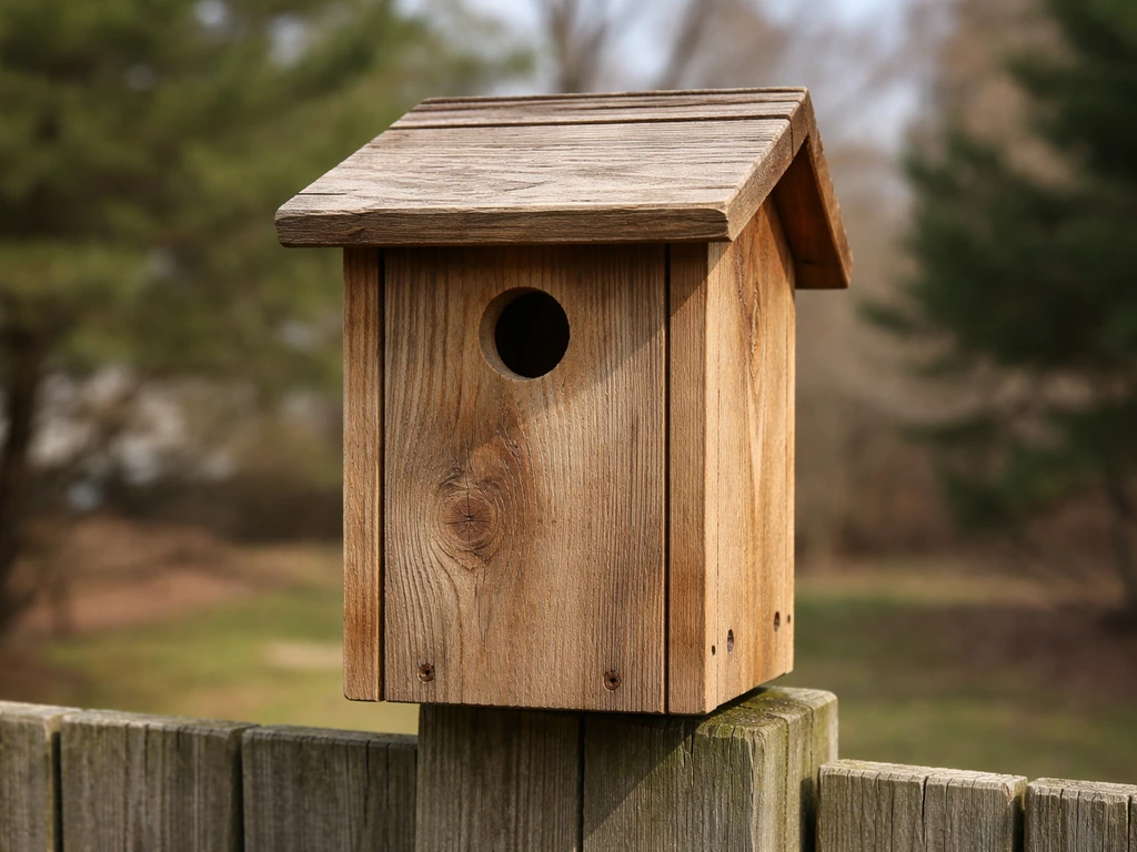 How to Build a Chickadee Bird House Step by Step