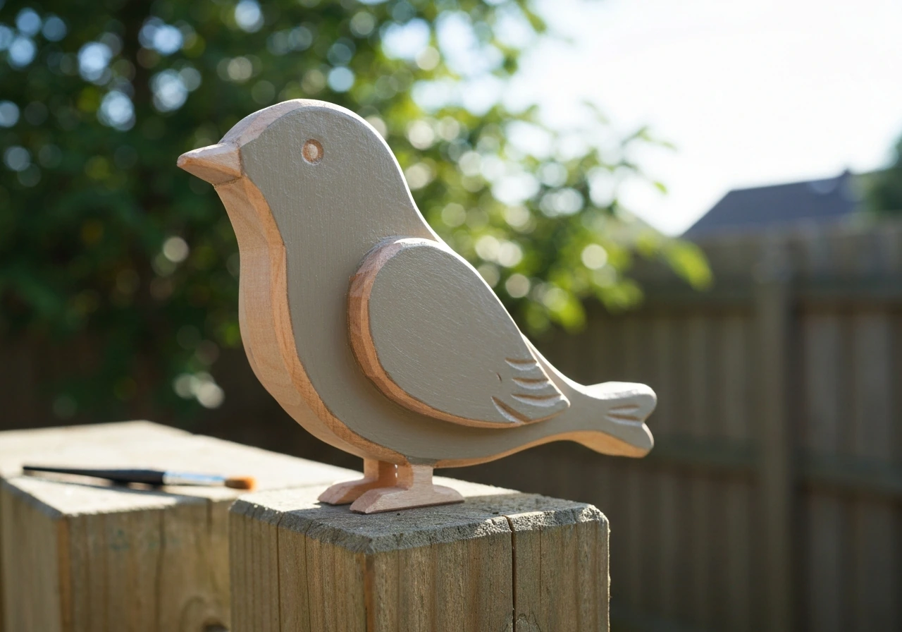 How to Make a Wooden Bird: Step-by-Step Outdoor Build